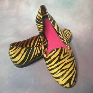 Animal Print Flats by Melissa
